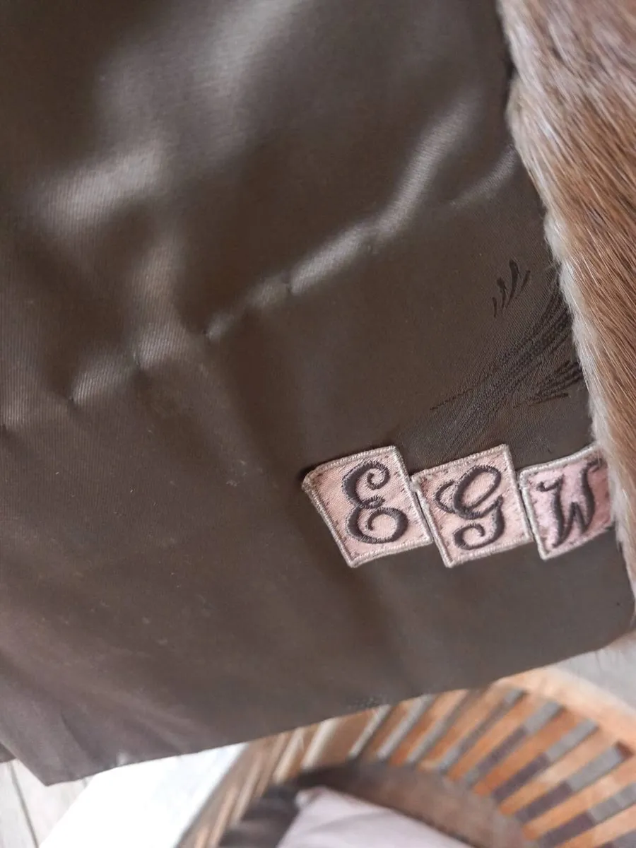 Vintage mink fur jacket, D18 post 7e - Image 4