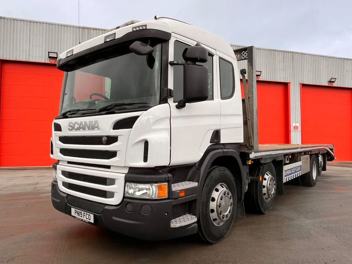 2019 Scania P410 8X2  Beavertail/Cheesewedge Body - Image 1