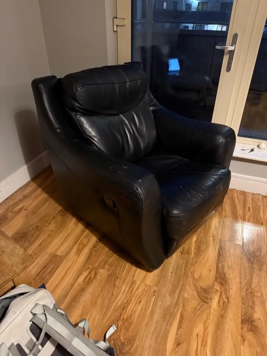 Leather Recliner Armchair - Image 2