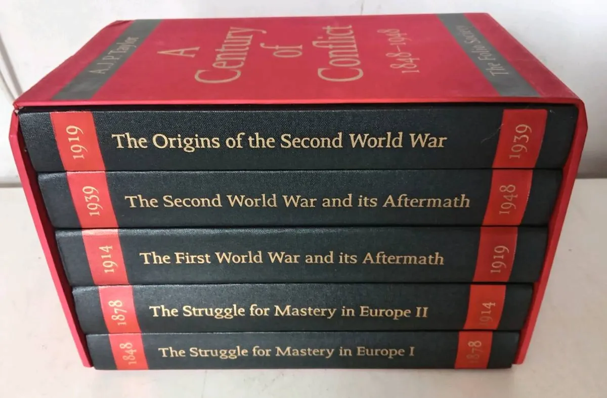 Folio Society A Century of Conflict Bookset - Image 1