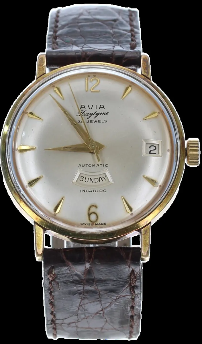 Avia 30 jewel gents automatic 1960s watch - Image 1