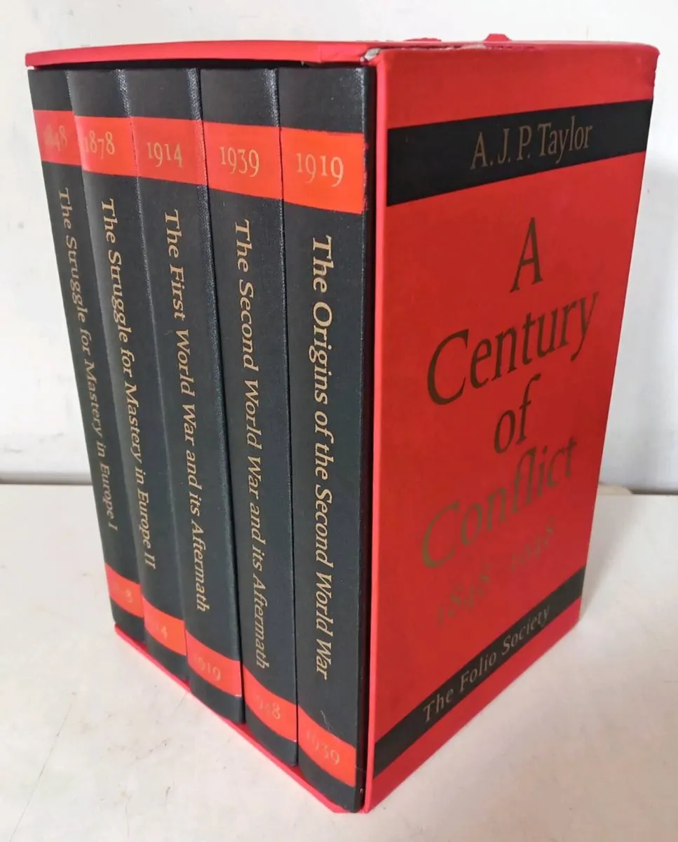 Folio Society A Century of Conflict Bookset - Image 3