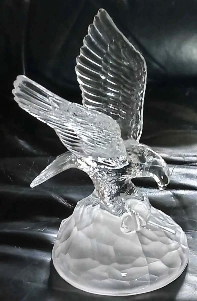 Large Glass Bird Vintage - Image 1