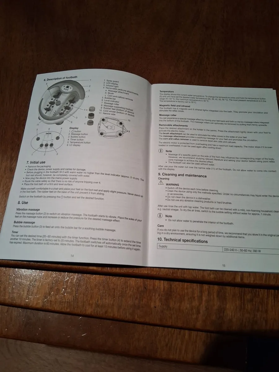 Beurer Foot Massager. - Image 2