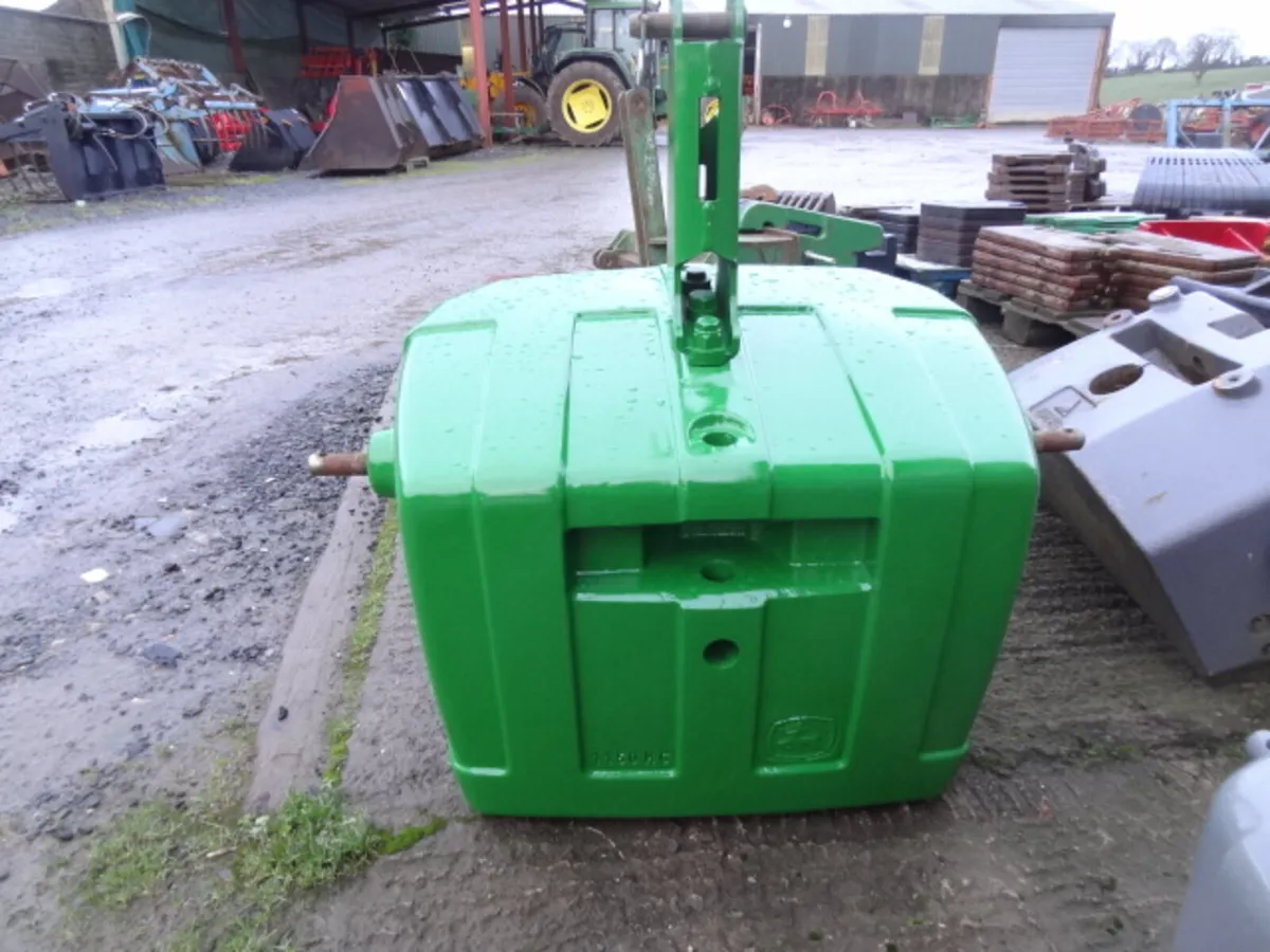 John Deere BPW 1150KG Weight Block - Image 2