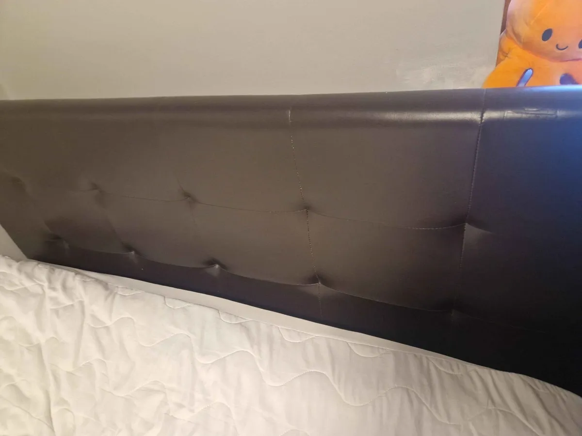King Size Bed with Mattress - Image 3