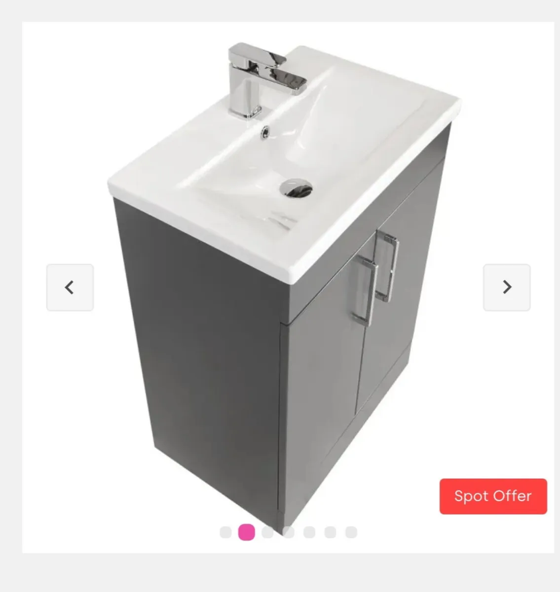 Bathroom vanity & sink - Image 1