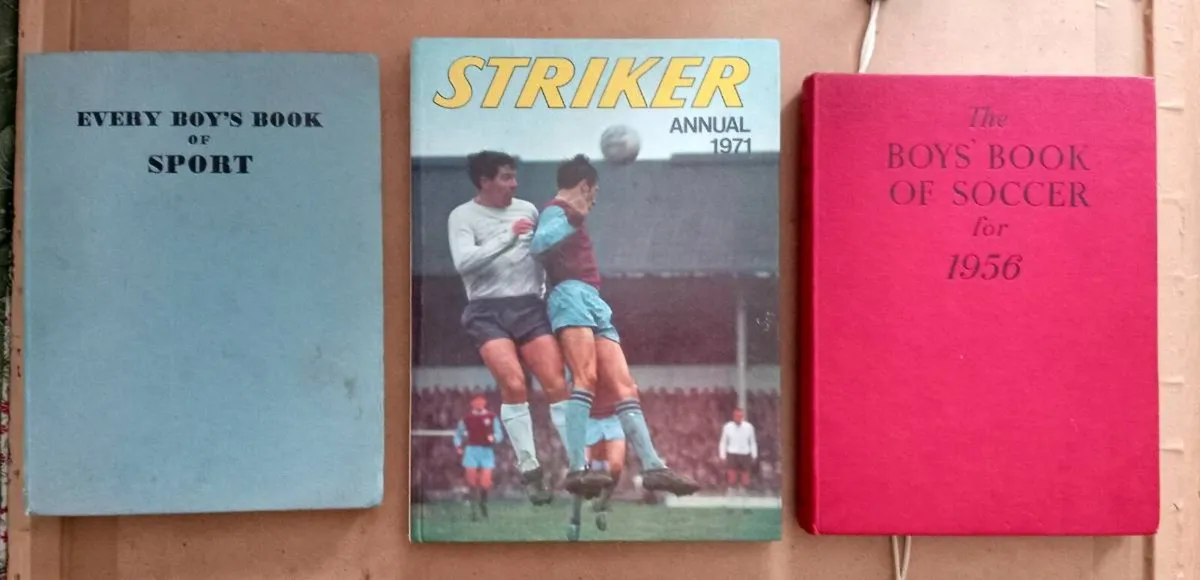 Three Vintage Football Books