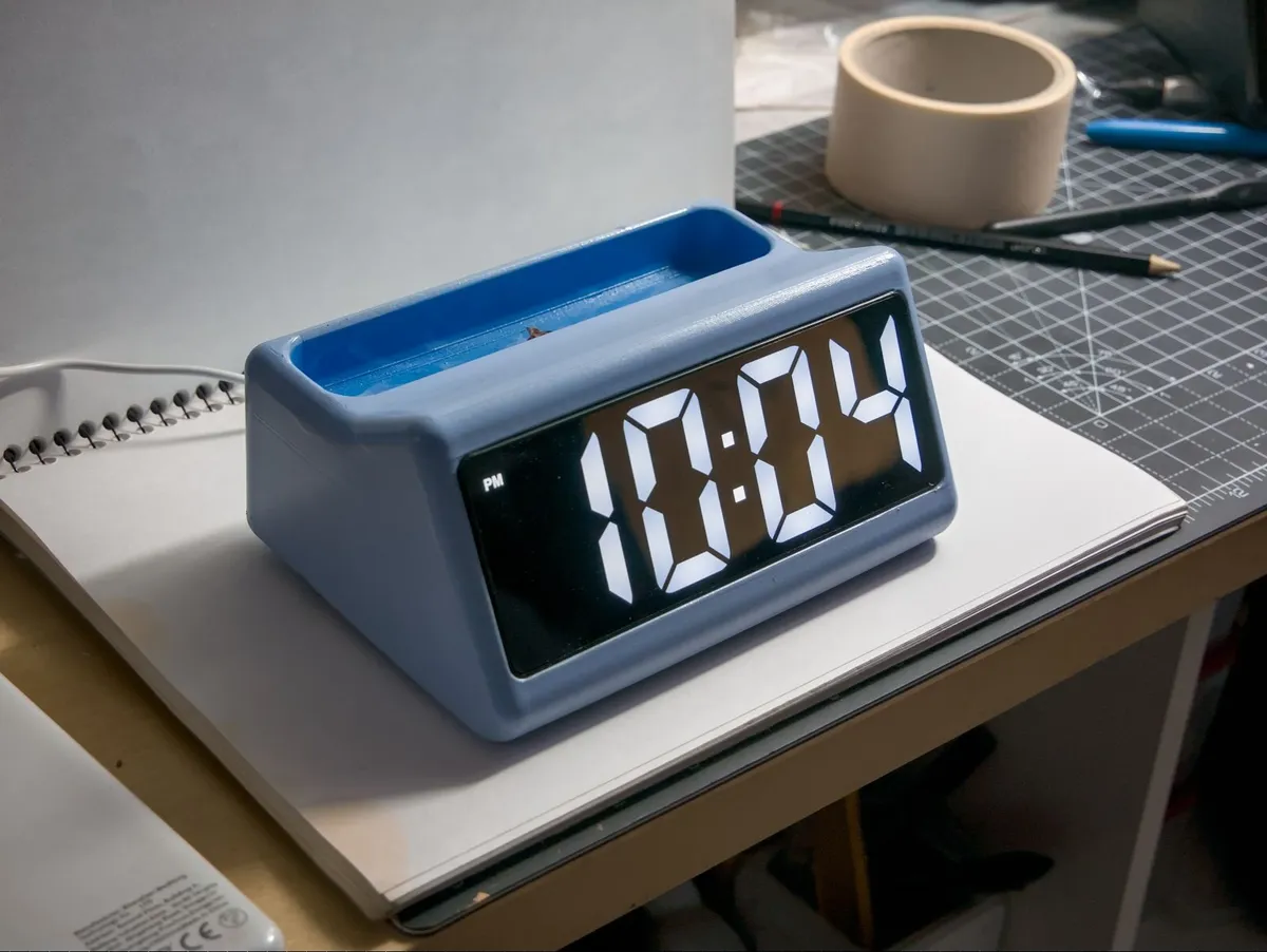 Koi Fish Inspired Digital Clock - FREE DELIVERY - Image 1