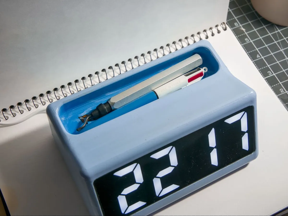 Koi Fish Inspired Digital Clock - FREE DELIVERY - Image 4