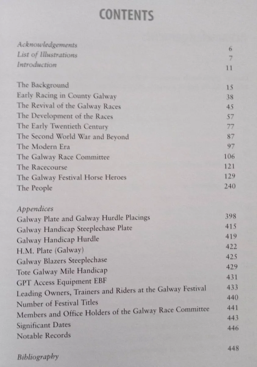 History of the Galway Races Book - Image 2