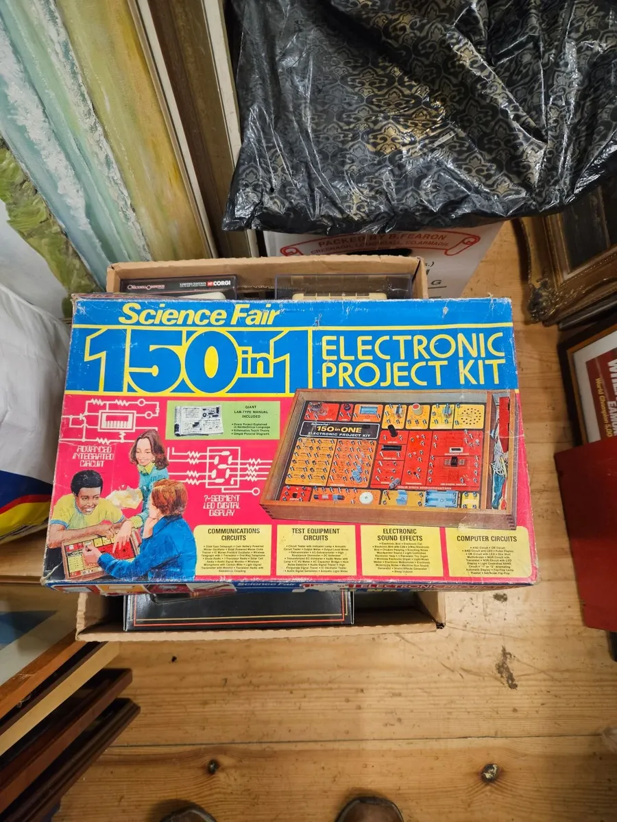 Vintage Retro Electronic Project Kit - Image 1