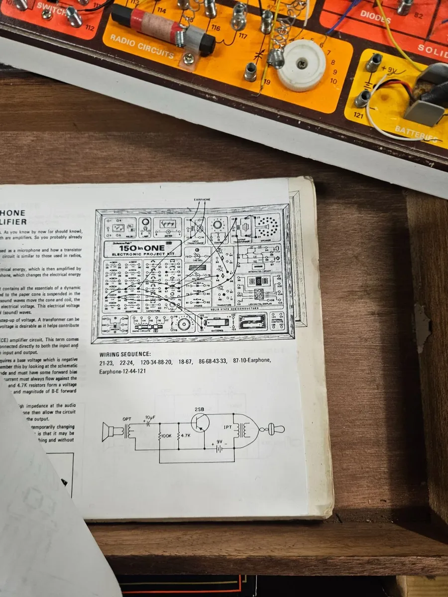 Vintage Retro Electronic Project Kit - Image 2