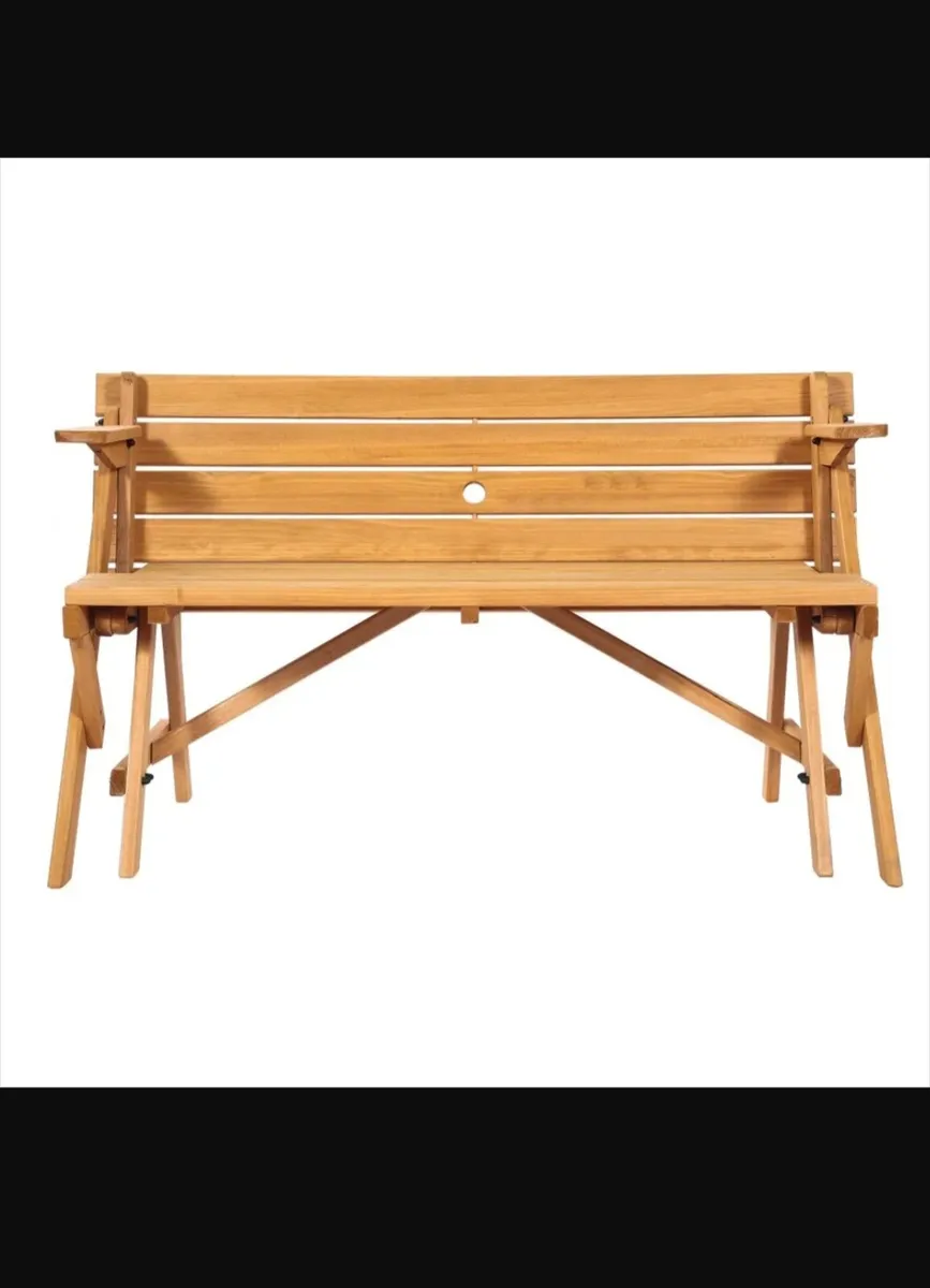 Garden bench, 2in1 set - Image 2