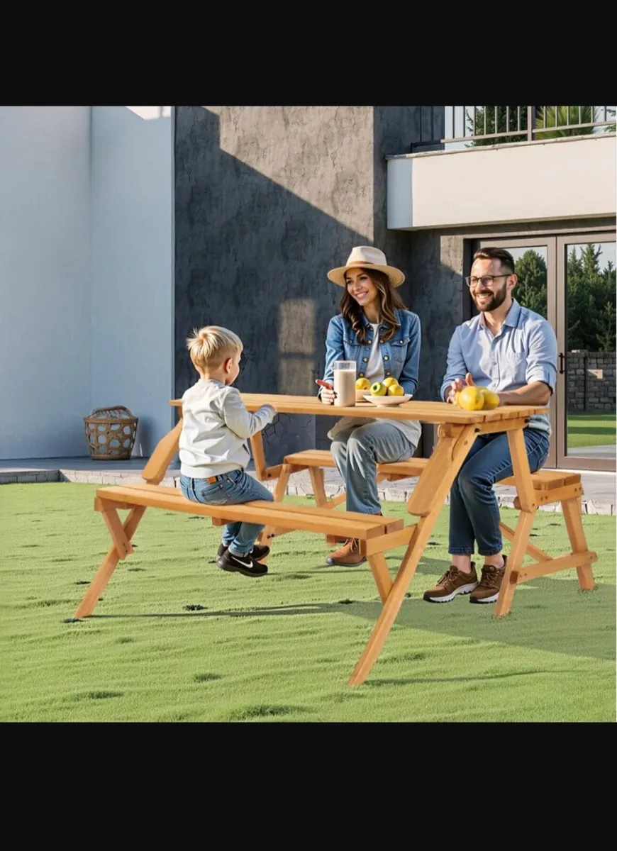 Garden bench, 2in1 set - Image 3