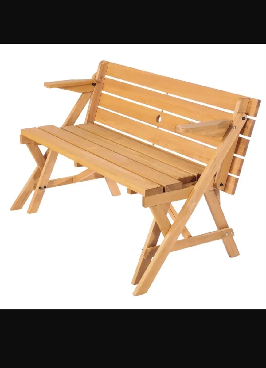 Garden bench, 2in1 set - Image 1