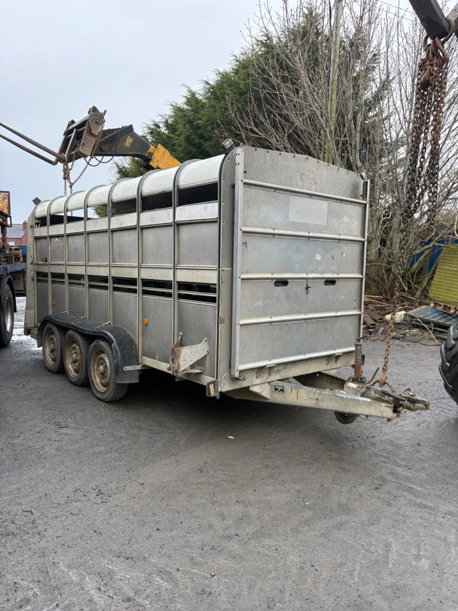 Ifor Williams 14ft cattle trailer - Image 1