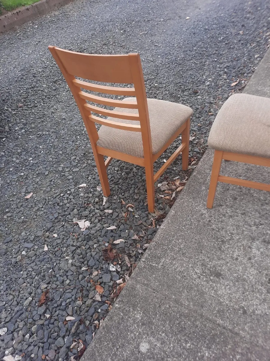 Pair of kitchen chairs - Image 4