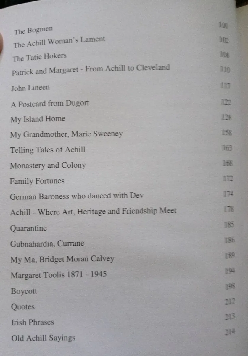 Achill Stories and Poems Book - Image 2