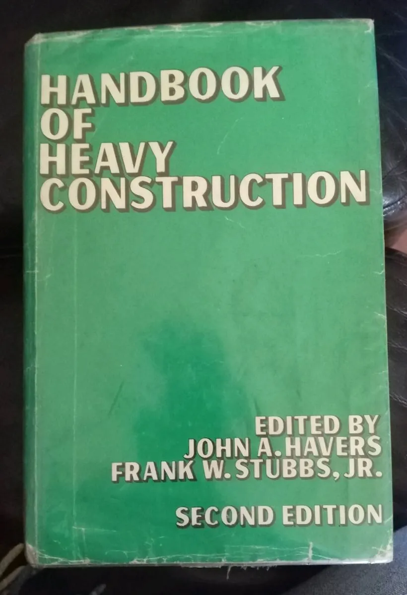 Book of Heavy Construction Vintage - Image 1