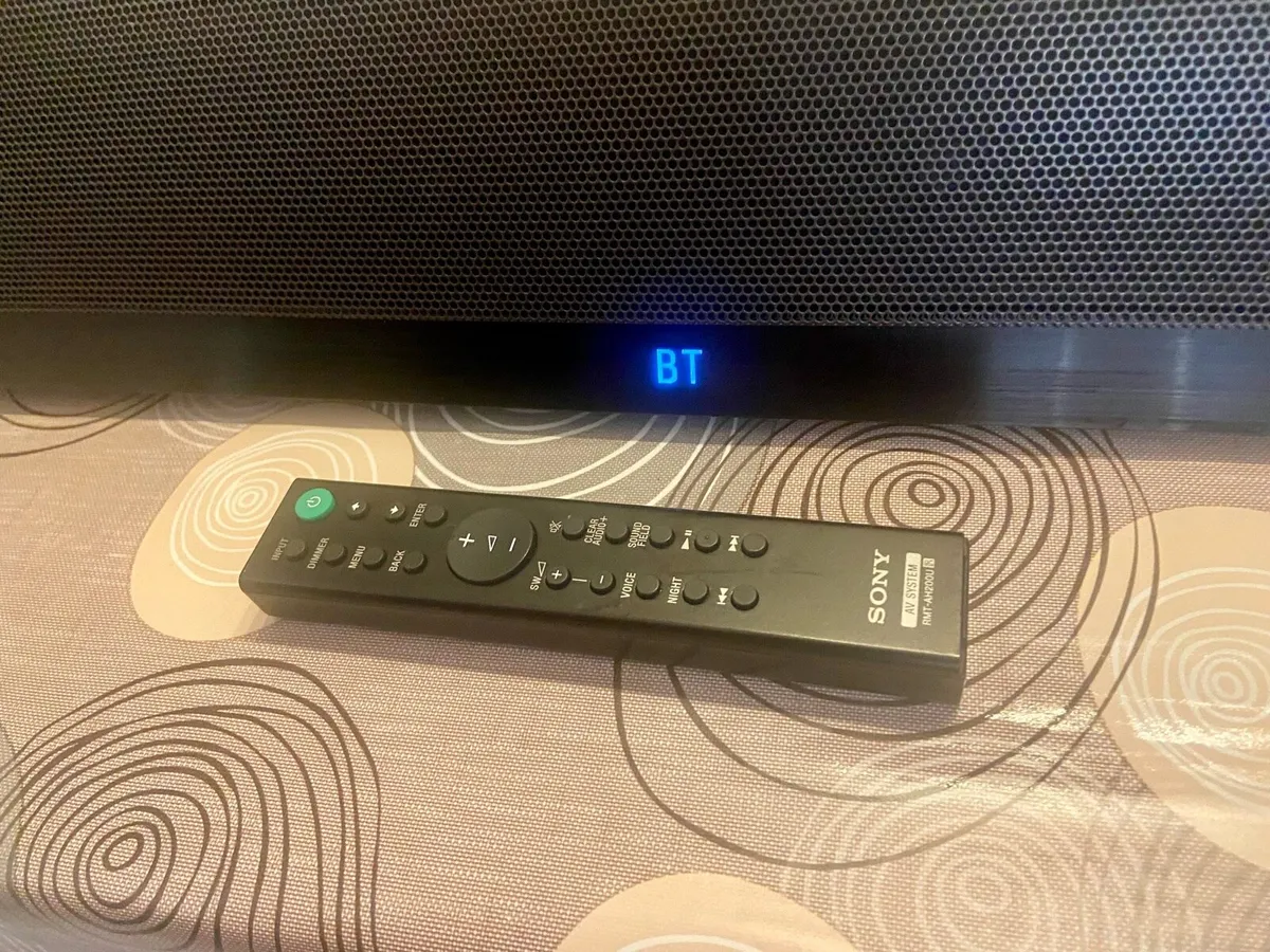 Sony Soundbar with Wireless Subwoofer - Image 1