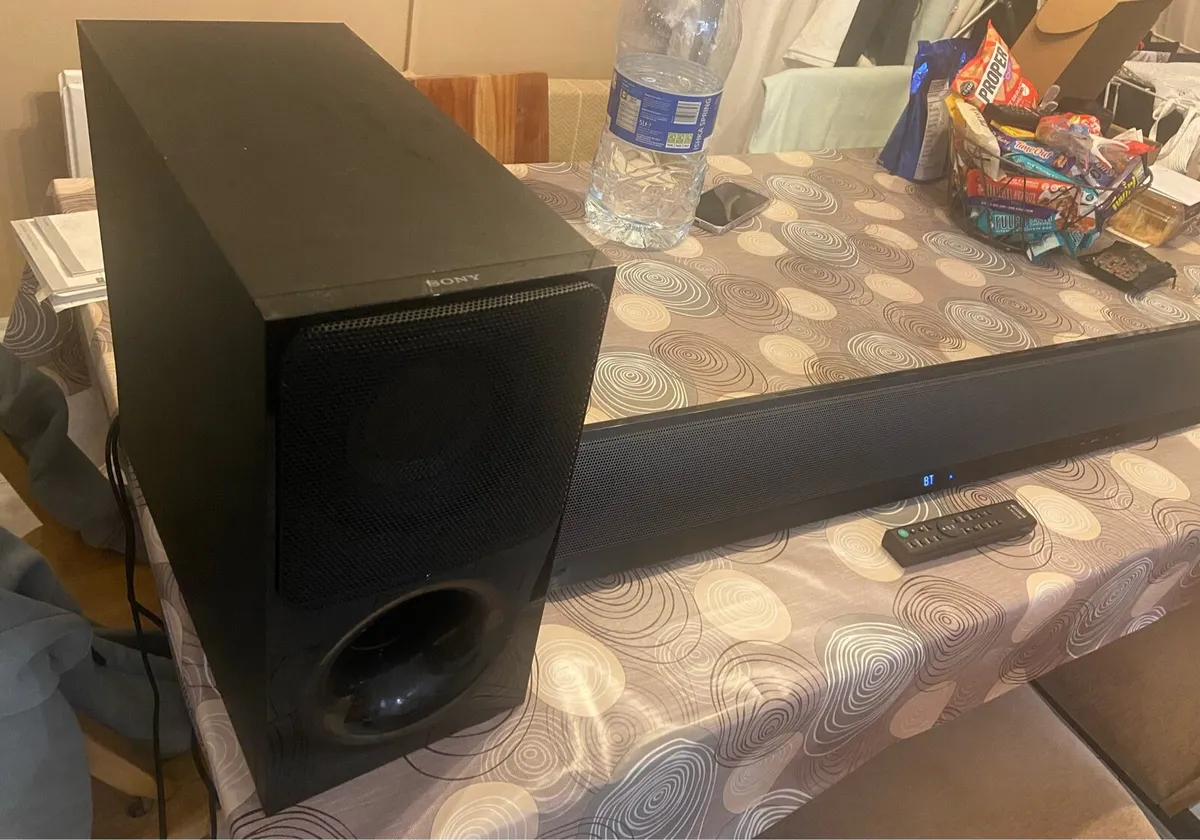 Sony Soundbar with Wireless Subwoofer - Image 2