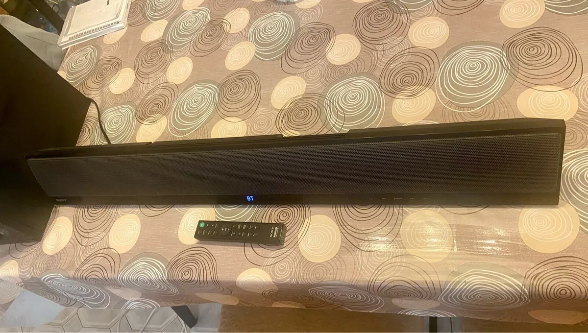 Sony Soundbar with Wireless Subwoofer - Image 4