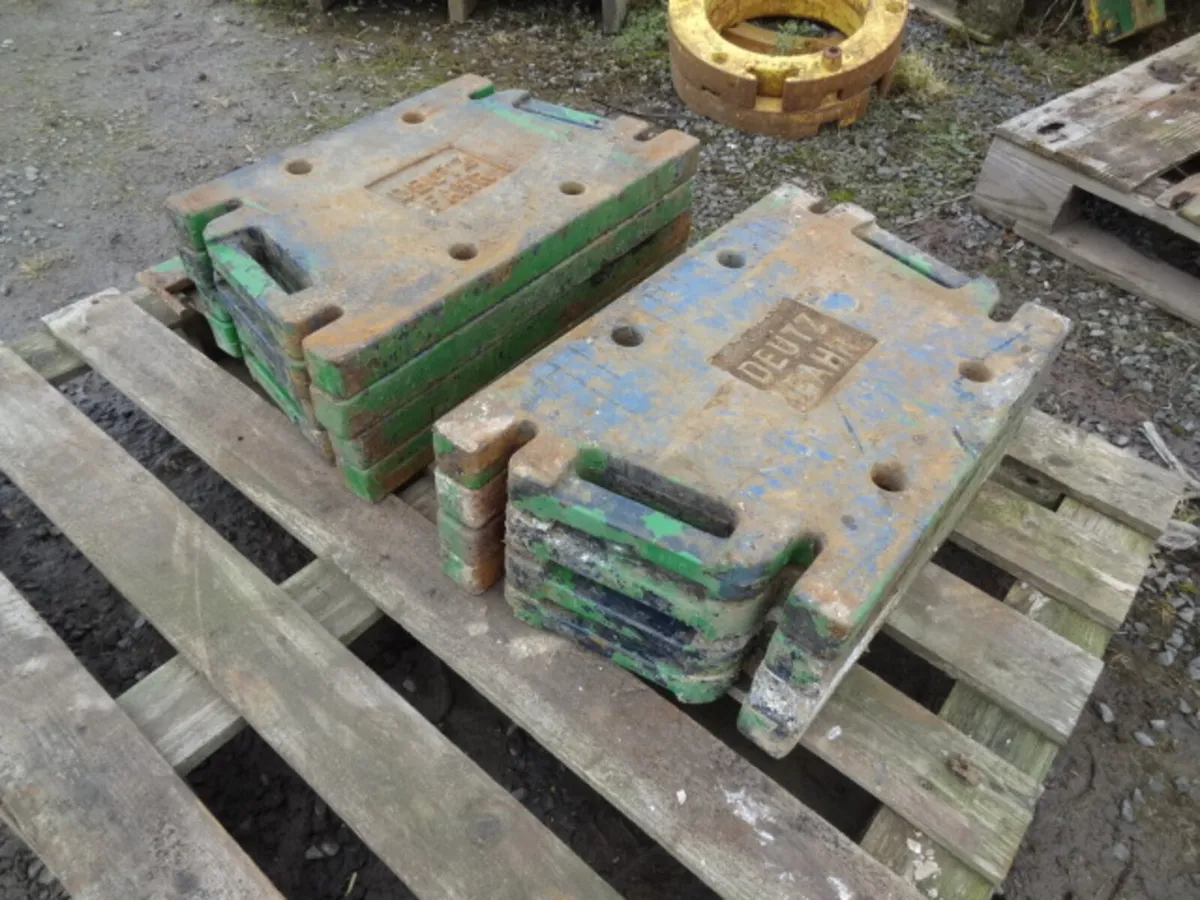 Deutz Fahr Belly Tractor Weights - Image 2