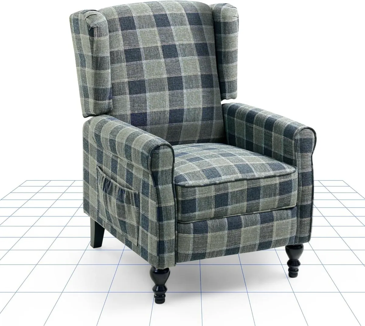 Recliner Chair Armchair Adjustable Single Sofa - Image 1