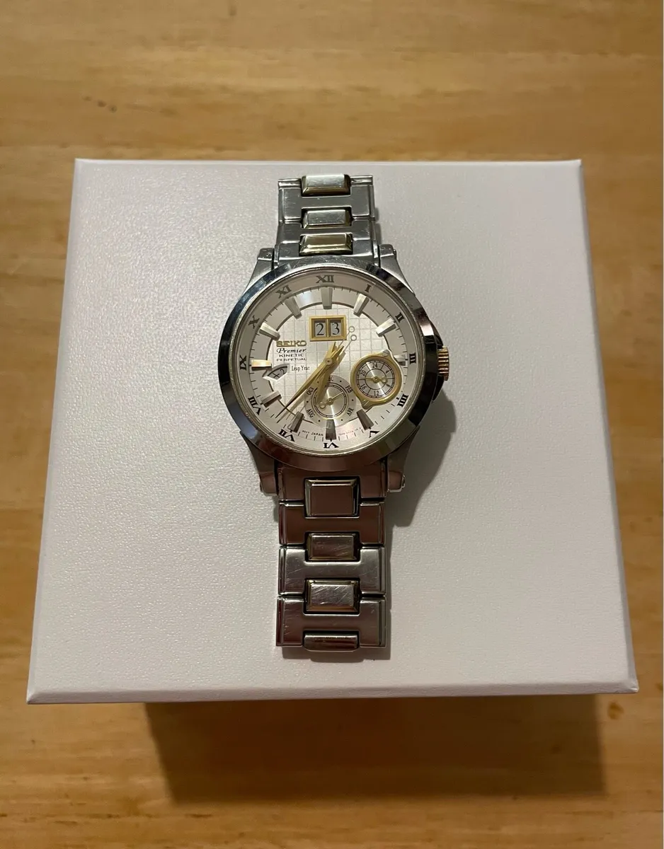 Seiko Premier Kinetic Perpetual Watch - Image 3
