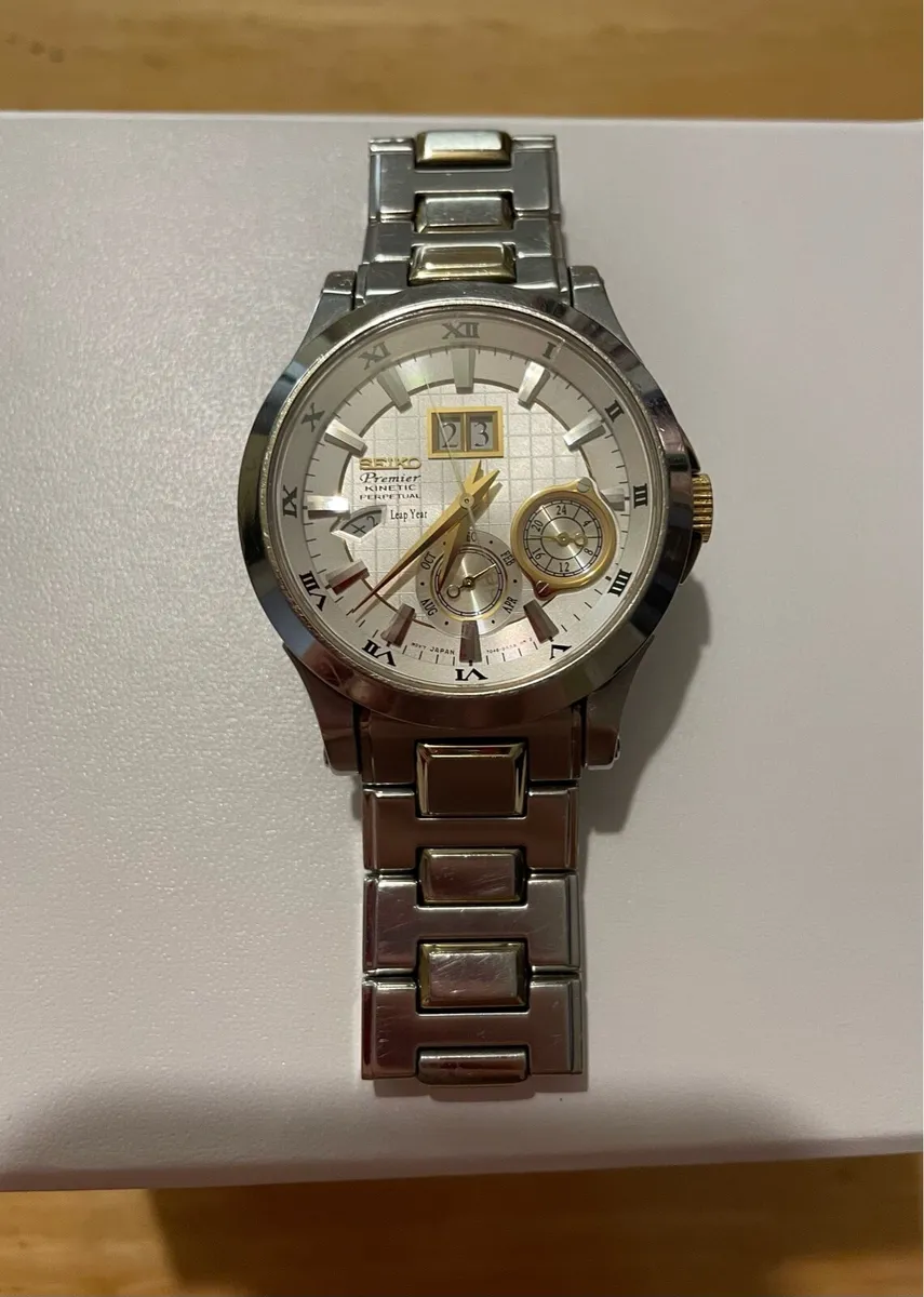 Seiko Premier Kinetic Perpetual Watch - Image 2