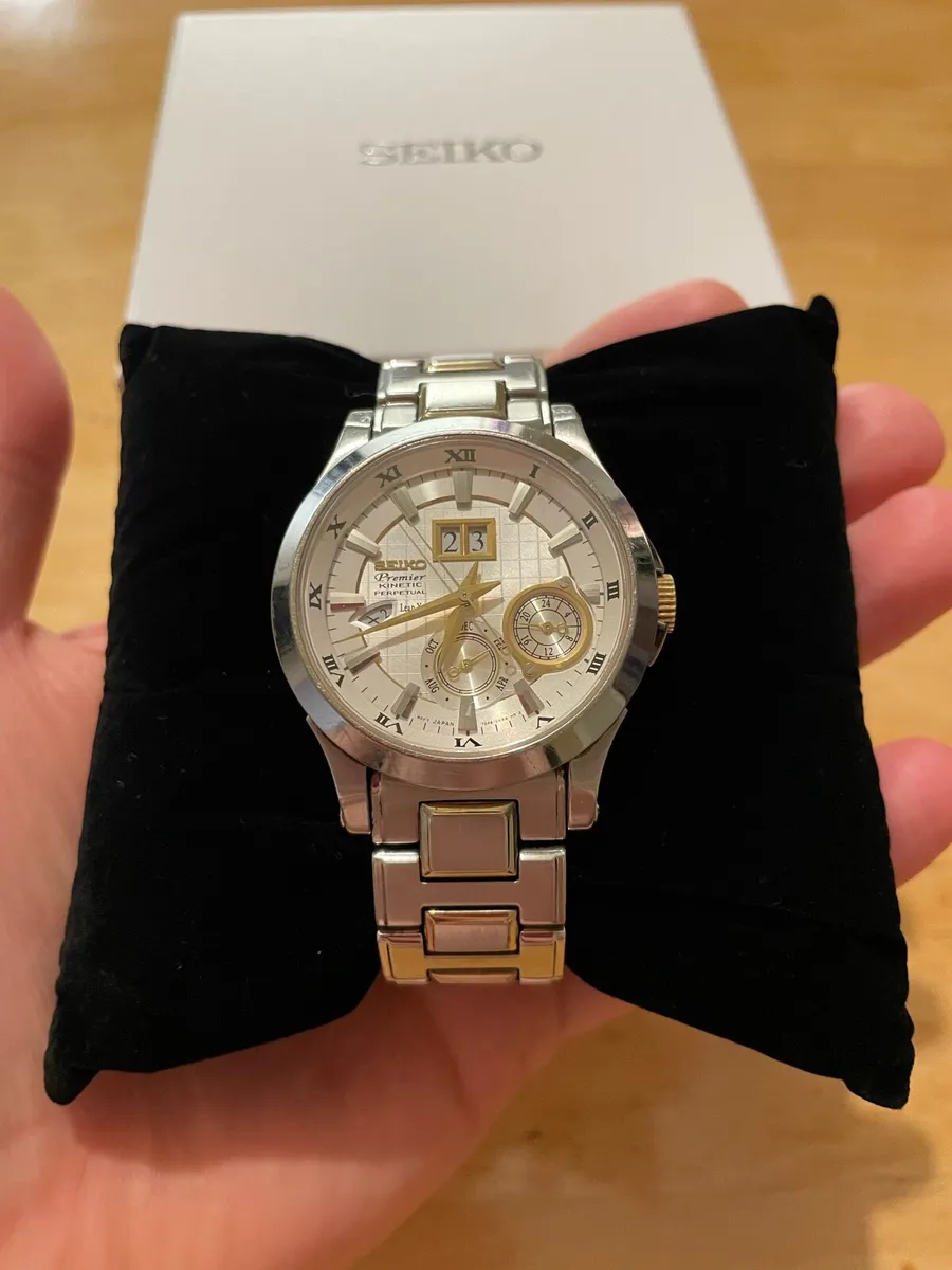 Seiko Premier Kinetic Perpetual Watch - Image 1