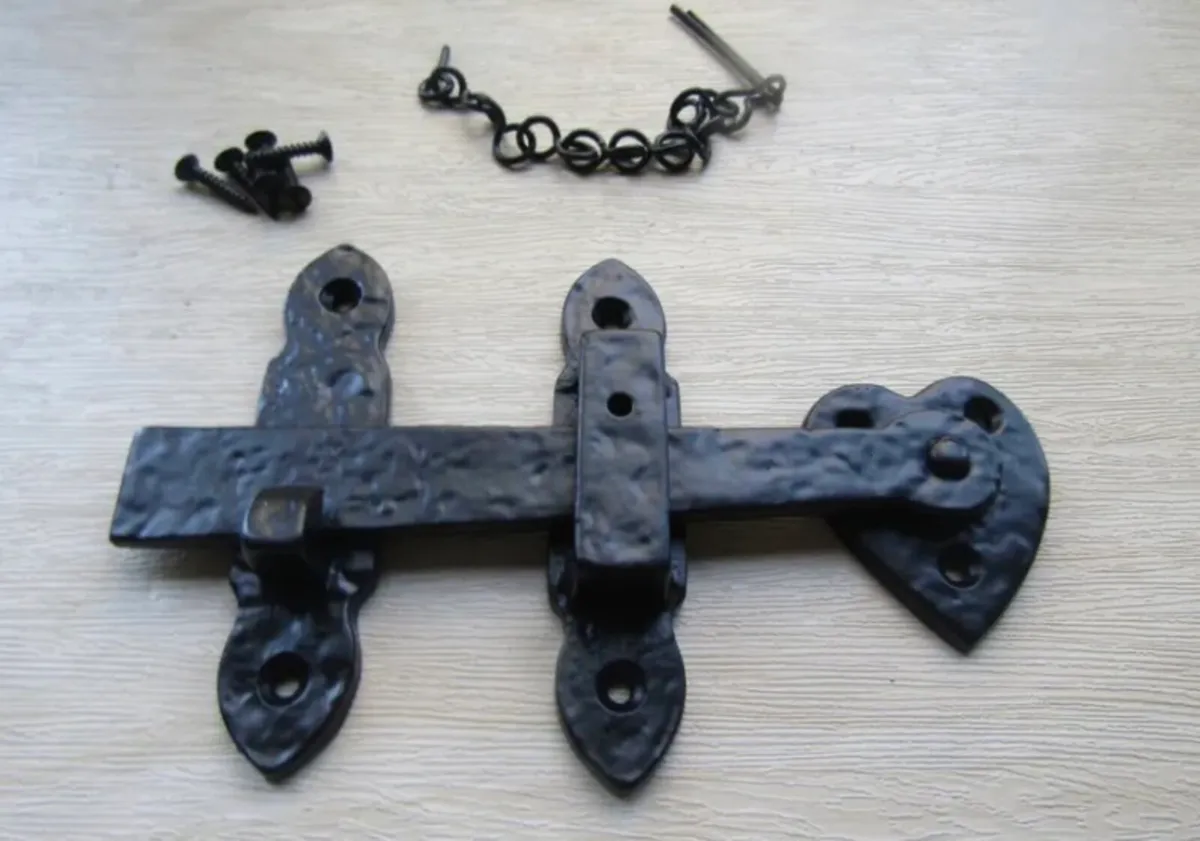 Cast Iron Vintage Style Bathroom Door Latch NEW - Image 3