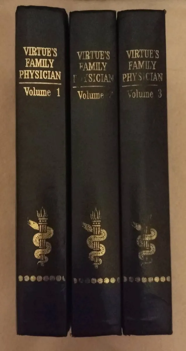 Virtues Family Physician Vintage Book Set - Image 2