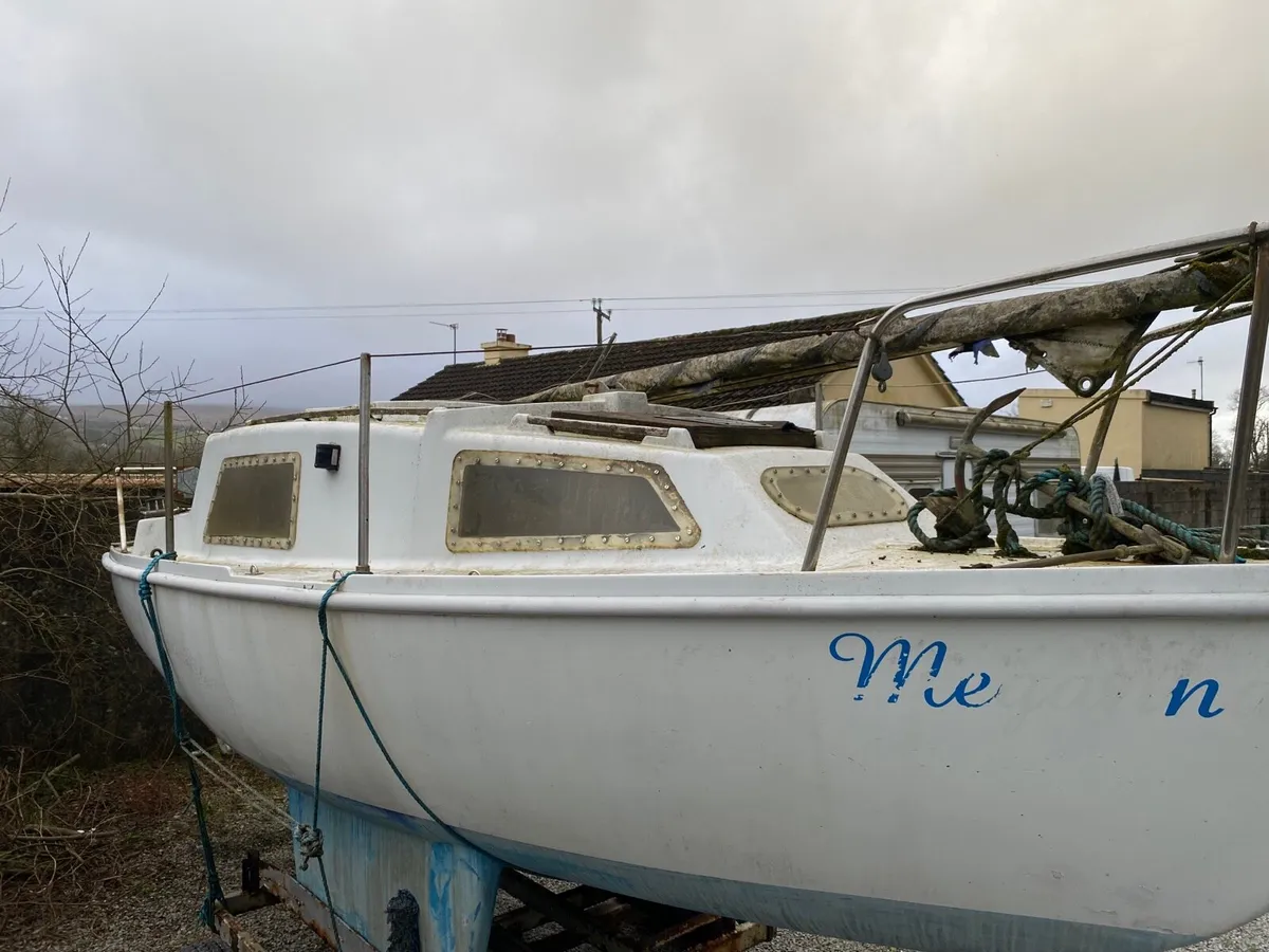 19ft sailing boat - Image 2