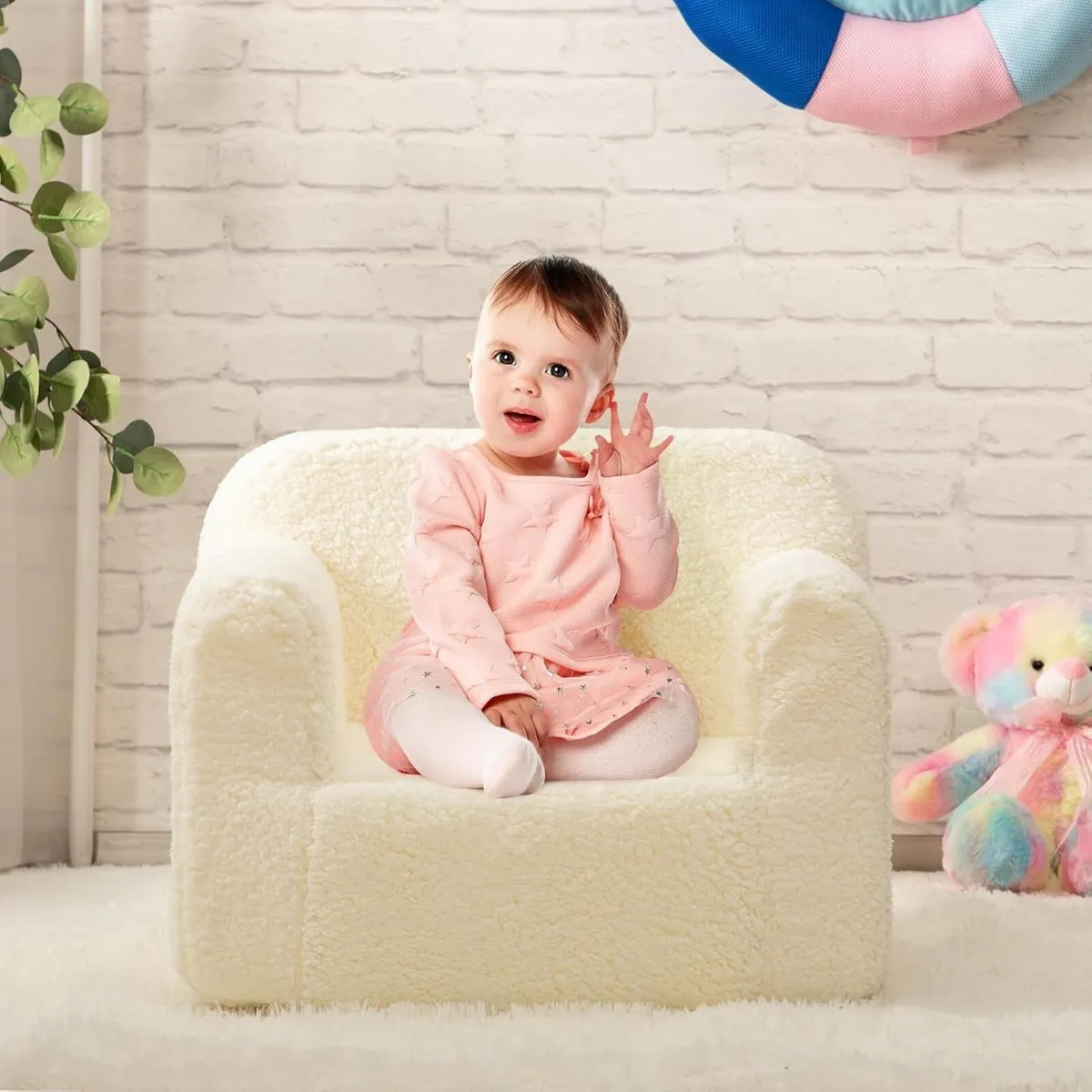 Kids Sofa Ultra-Soft Snuggle Foam Filled Chair - Image 2