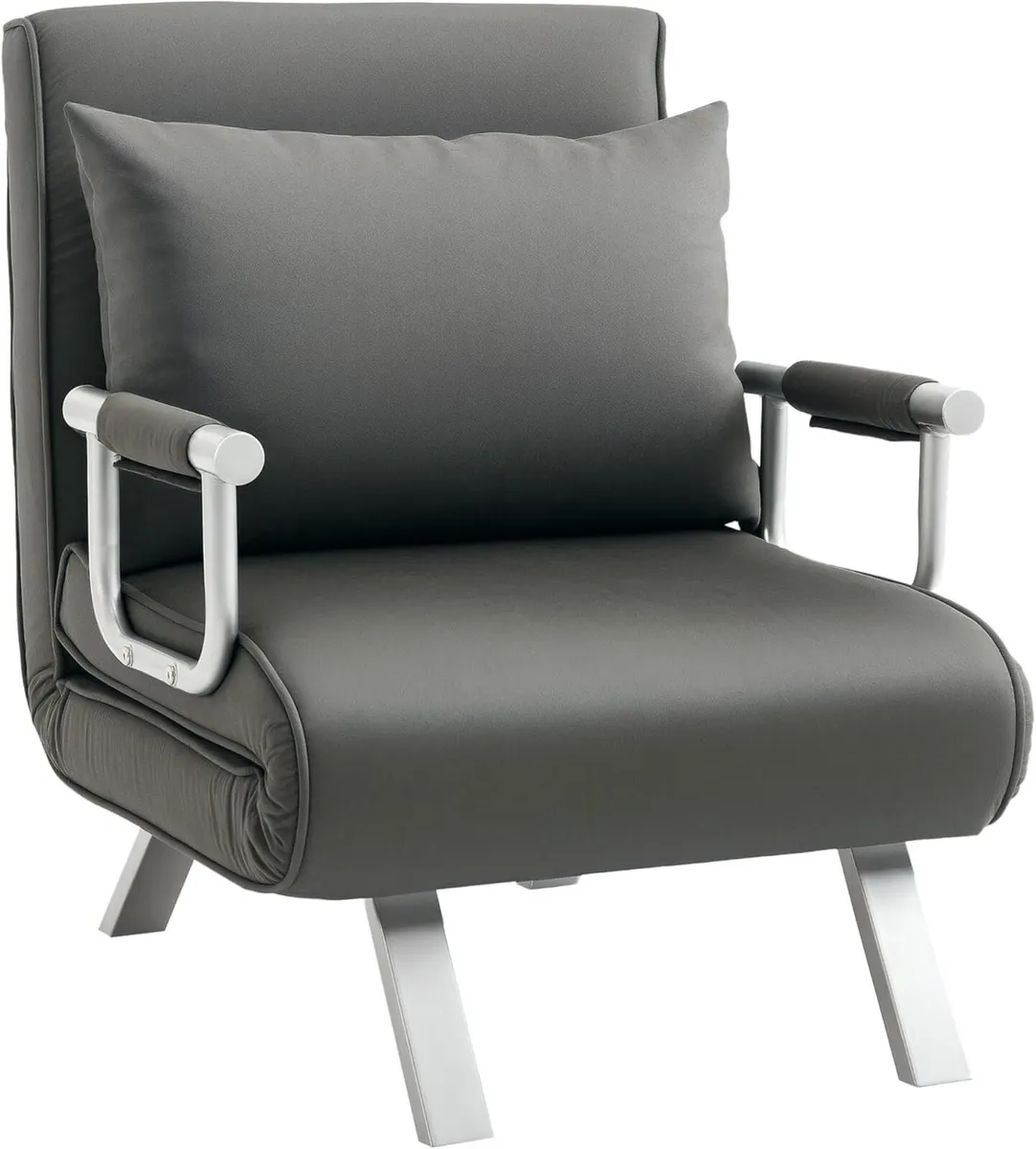 Single Chair Bed Click Clack Convertible Settee - Image 1