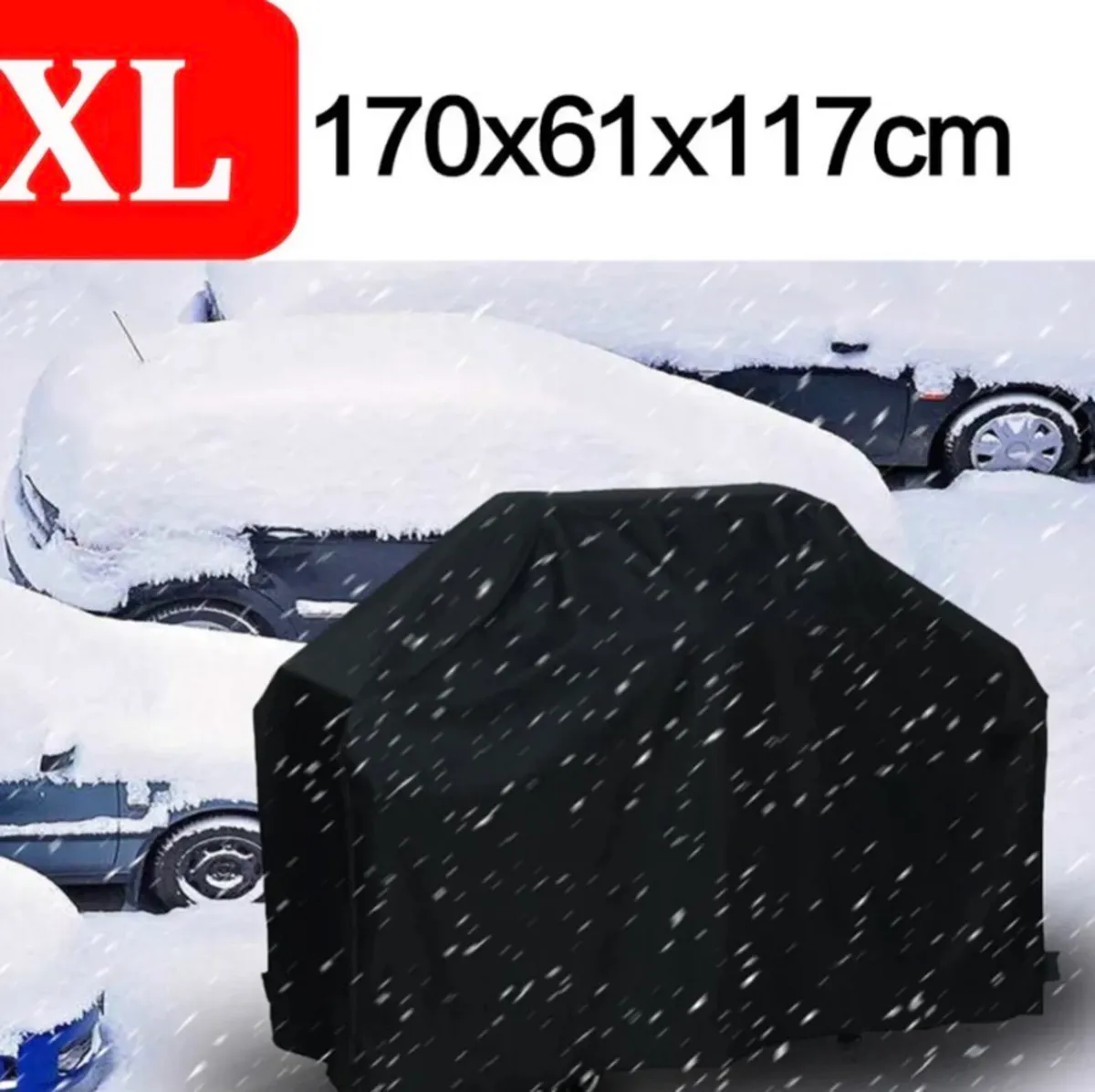 BBQ Cover Heavy Duty Waterproof 4 Sizes NEW - Image 4