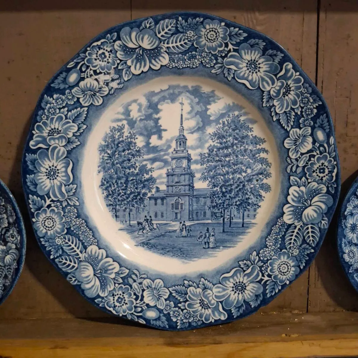 Liberty Blue Transferware Plates - Image 2