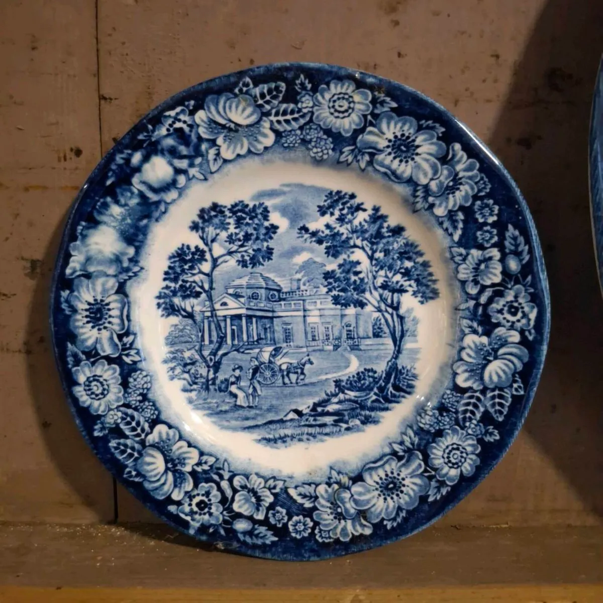 Liberty Blue Transferware Plates - Image 4