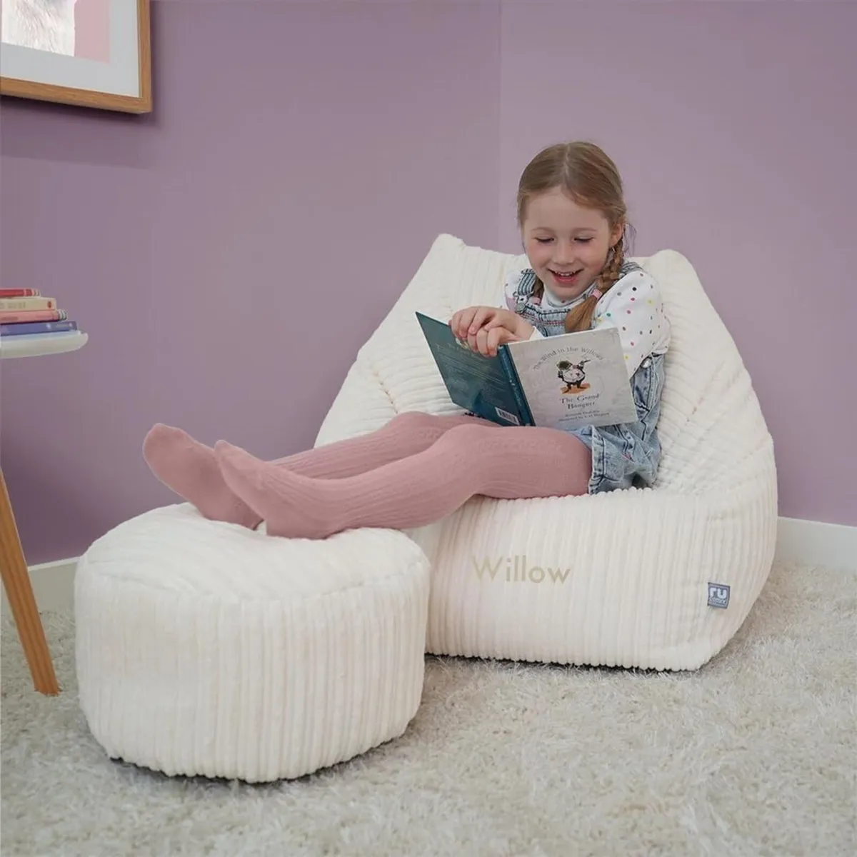 Big Kids Snuggle Chair - Large Corduroy Armchair - Image 4
