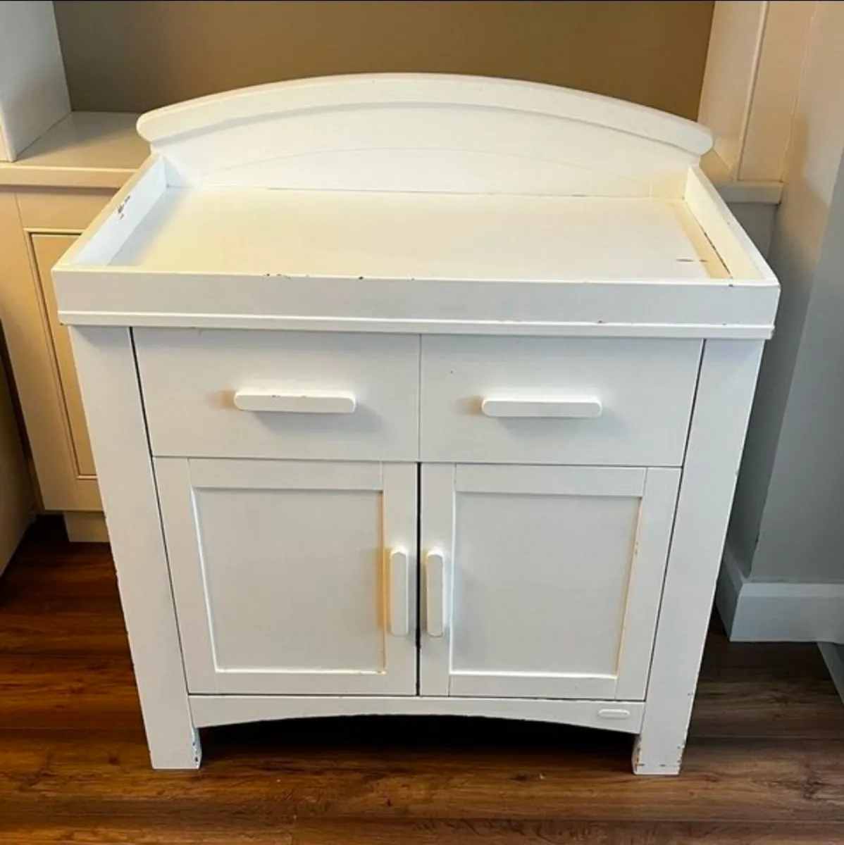 White Painted Baby changing table - Image 3