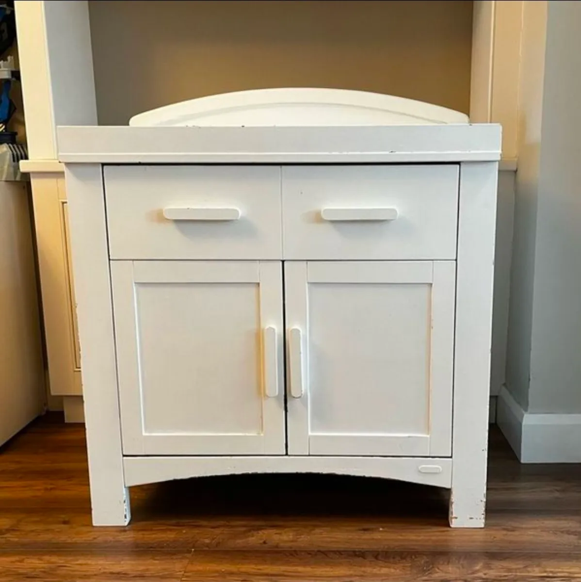 White Painted Baby changing table - Image 2