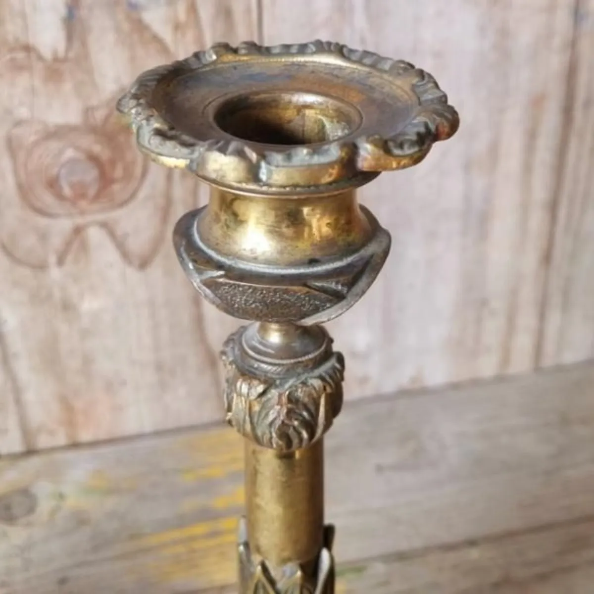 Candle Holders Brass Pair KAS904 - Image 3