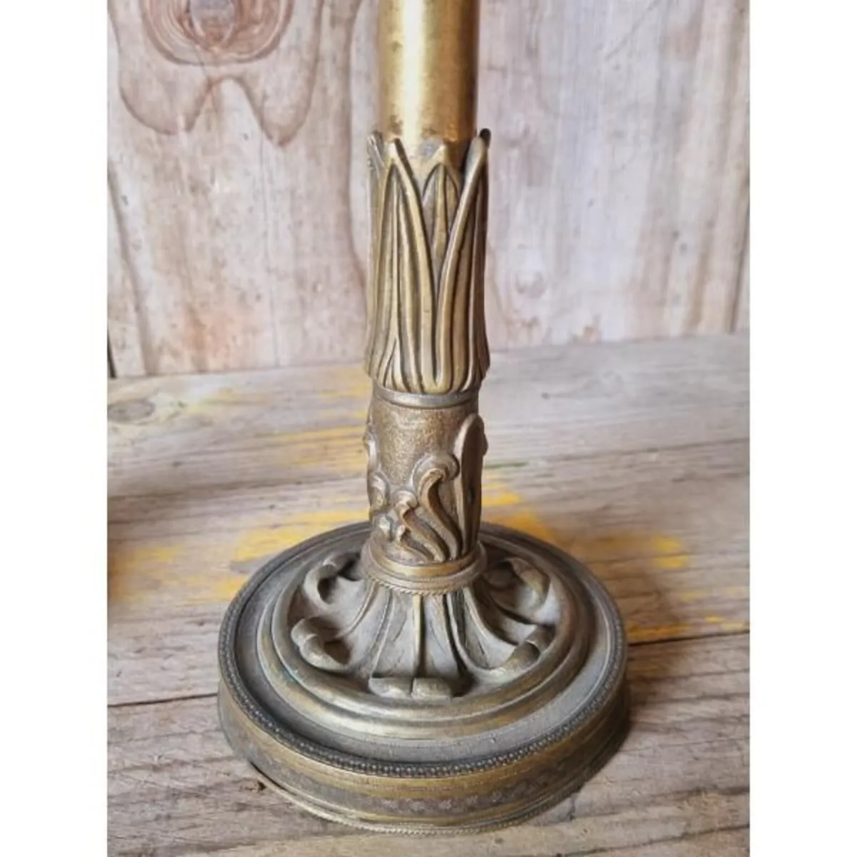 Candle Holders Brass Pair KAS904 - Image 1