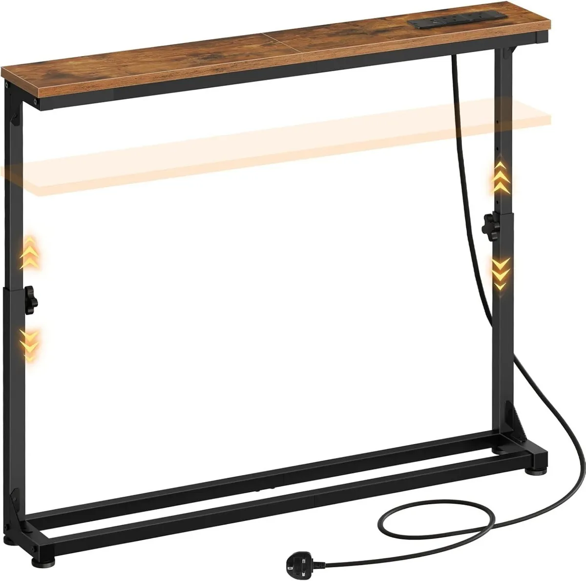 Slim Console Table with Adjustable Height - Image 1