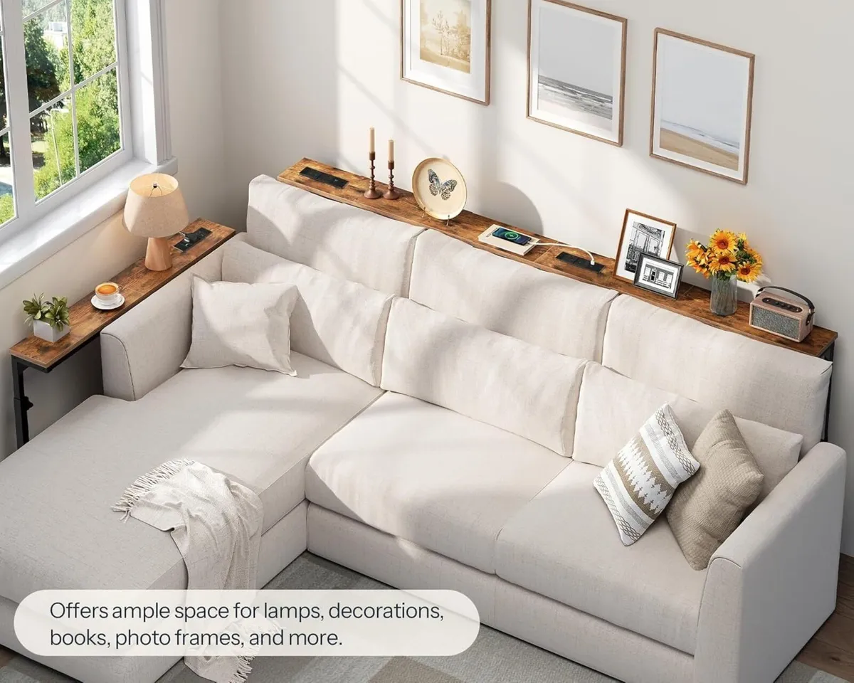 Slim Console Table with Adjustable Height - Image 4