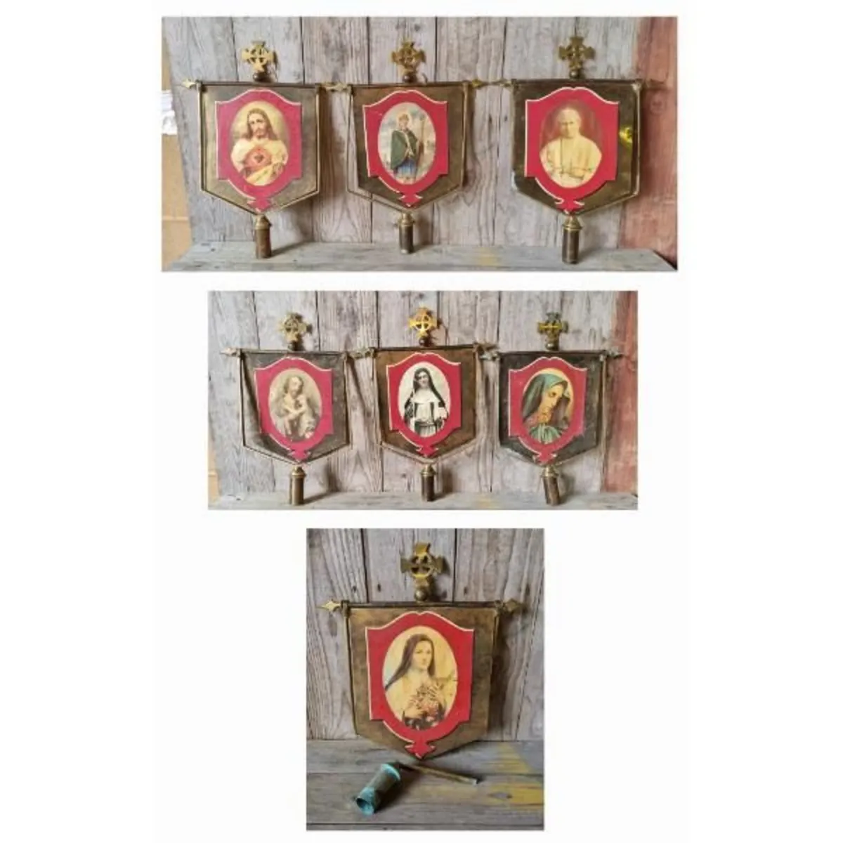 Religious Banners Set of 7 KAS897 - Image 1