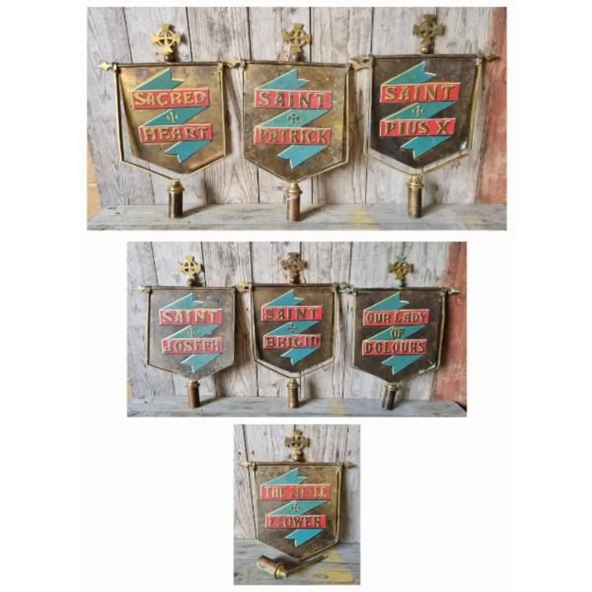 Religious Banners Set of 7 KAS897 - Image 3