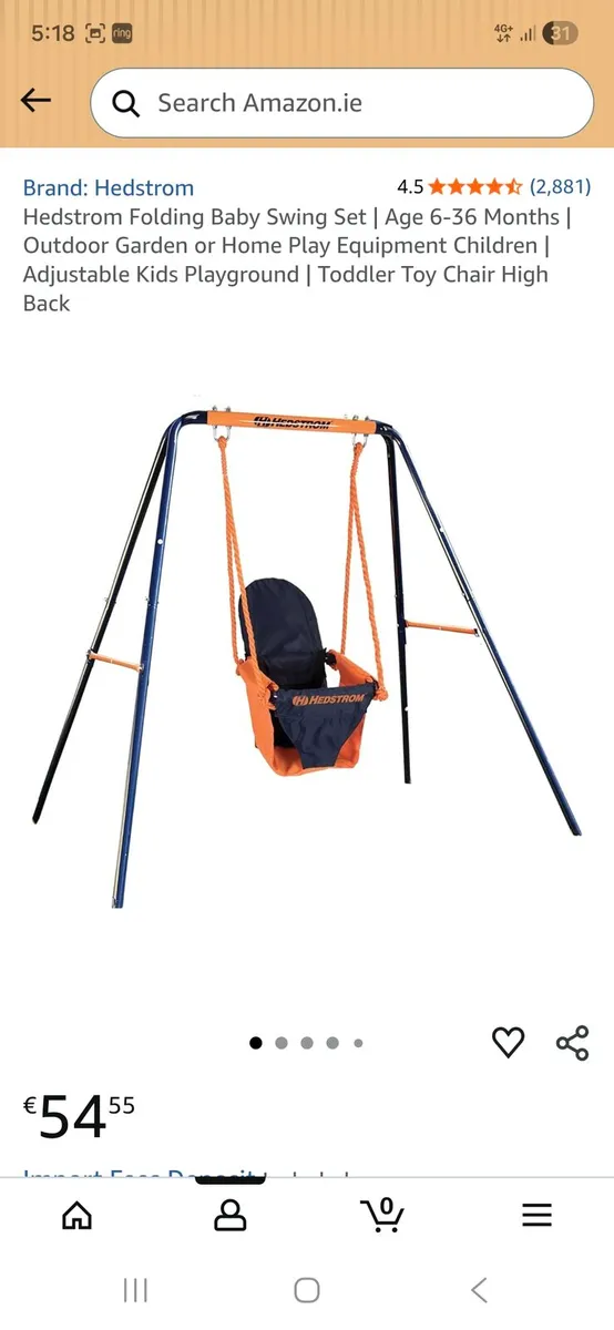 Child's swing - Image 1